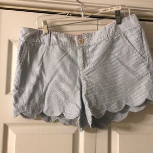 Lily Pulitzer buttercup shorts seersucker
